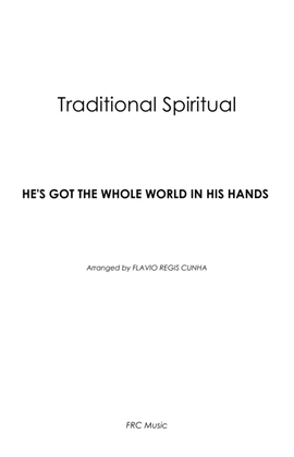 Book cover for He's Got the Whole World in His Hands (for SATB a Capella with piano accompaniment)