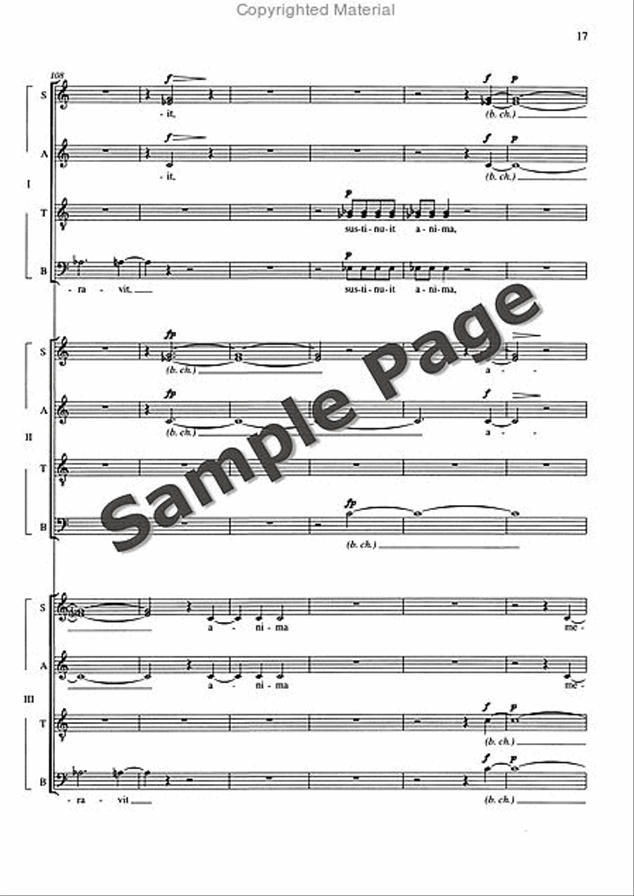 De Profundis De Profundis 4-Part scores gallery preview page 18