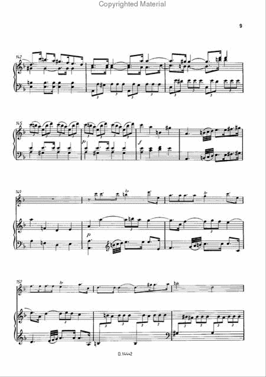 Concerto F-Dur Concerto F-Dur School and Community scores gallery preview page 10