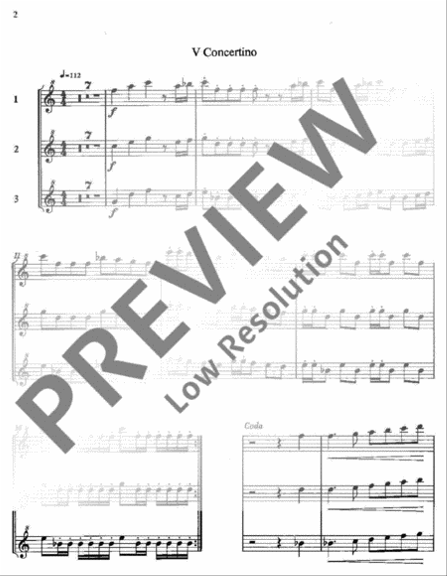 Pollicino Spielmusiken Soprano Recorder scores gallery preview page 3