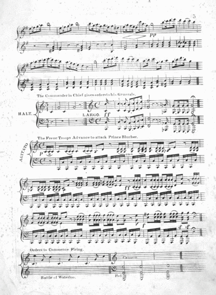 The Battle of Waterloo, A Grand Descriptive Sonata for the Piano Forte