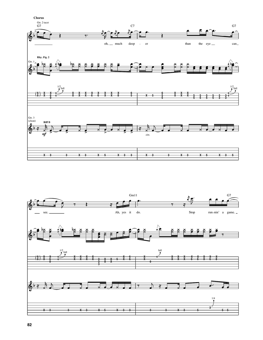 You Got The Love You Got The Love Acoustic Guitar scores gallery preview page 5