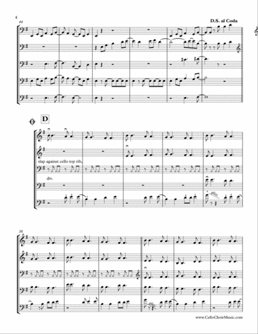 Happy String Quintet scores gallery preview page 4