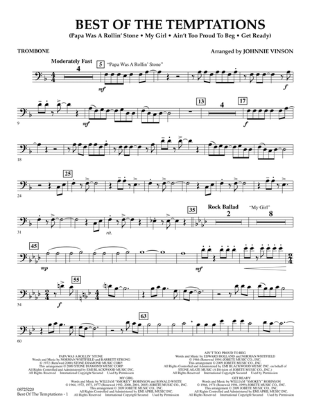 Best of The Temptations - Trombone