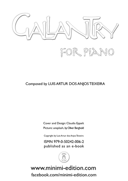 Gallantry for Piano image number null