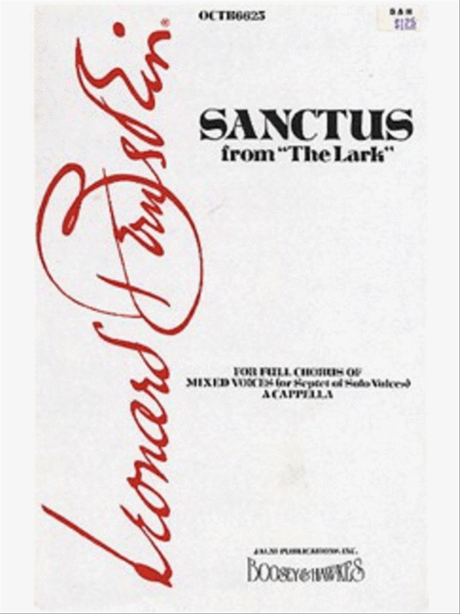 Sanctus Divisi scores gallery preview page 1