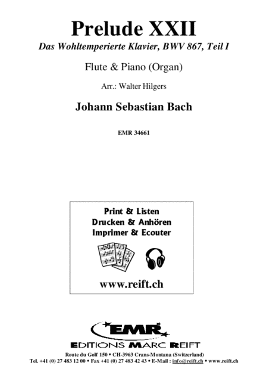 Prelude XXII Flute Solo scores gallery preview page 2