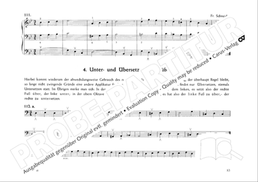 Orgelschule Orgelschule Organ scores gallery preview page 85