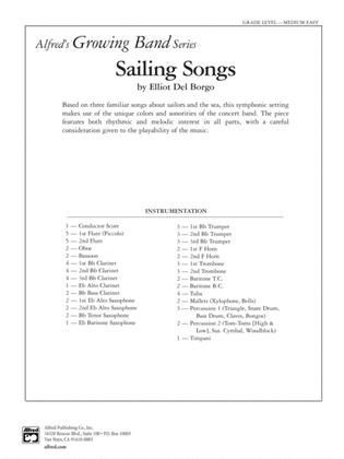 Sailing Songs: Score