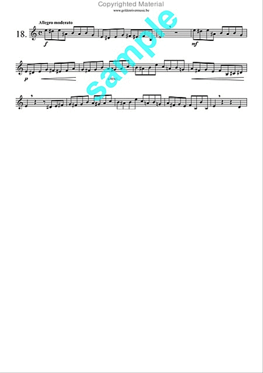 34 studies vol. 1 for horn Horn scores gallery preview page 19