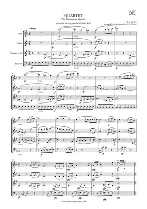 Book cover for Mozart Quartet K465 (Dissonance)