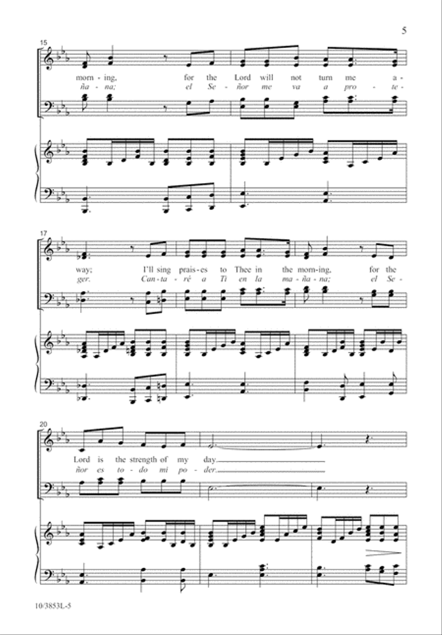 I Will Joyfully Sing 4-Part scores gallery preview page 6