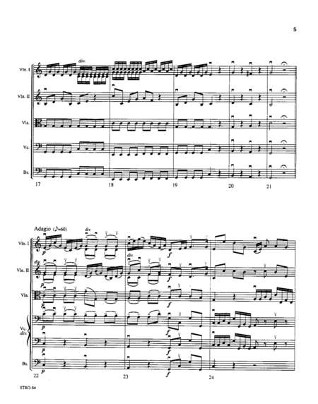 Concerto Grosso "Christmas" Op. 6, No. 8: Adagio - Allegro - Adagio, 3rd movement image number null