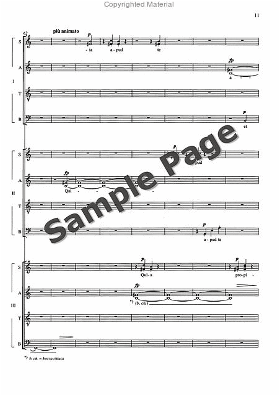De Profundis De Profundis 4-Part scores gallery preview page 12