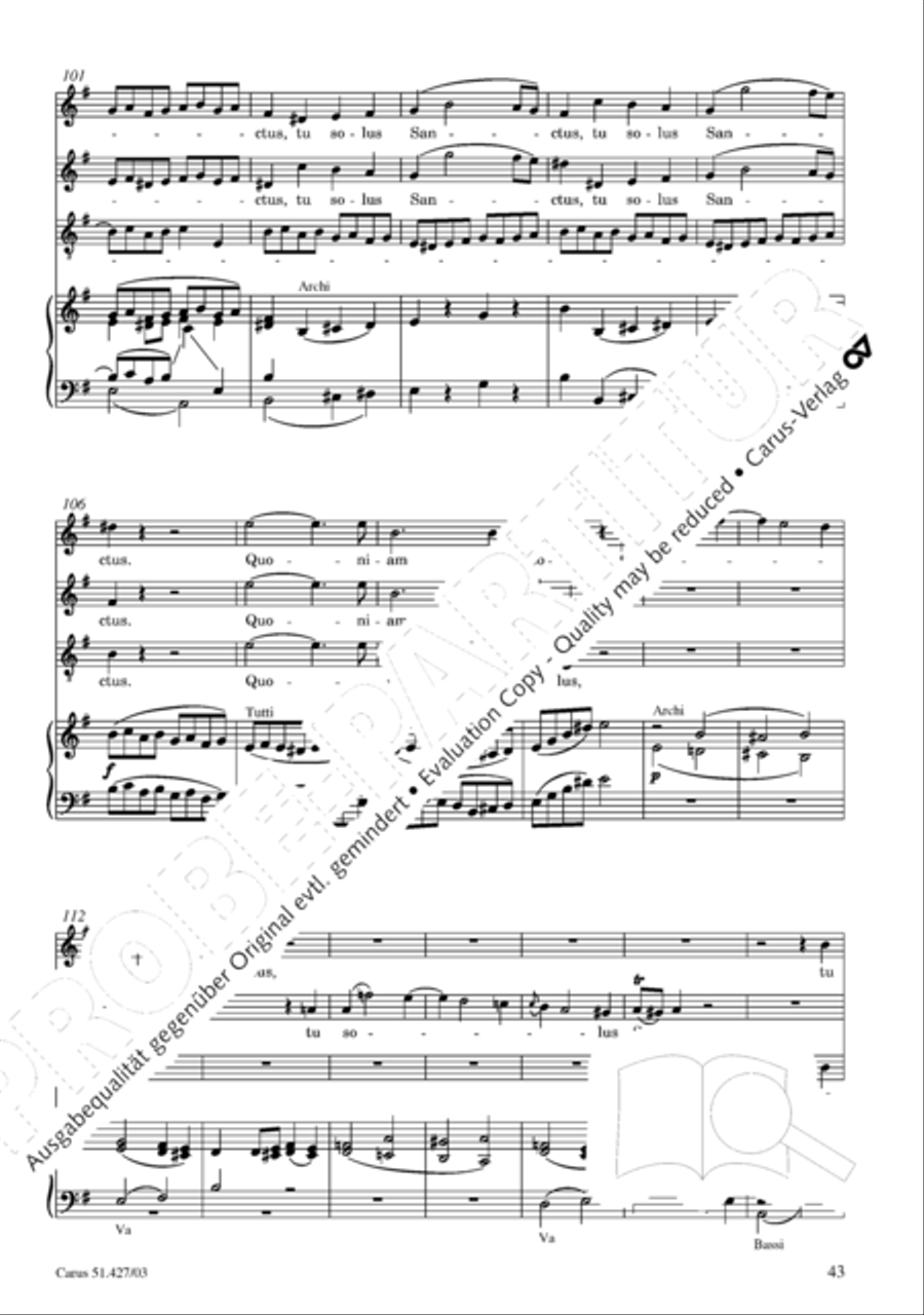Mass in C Minor, K. 139/47a 