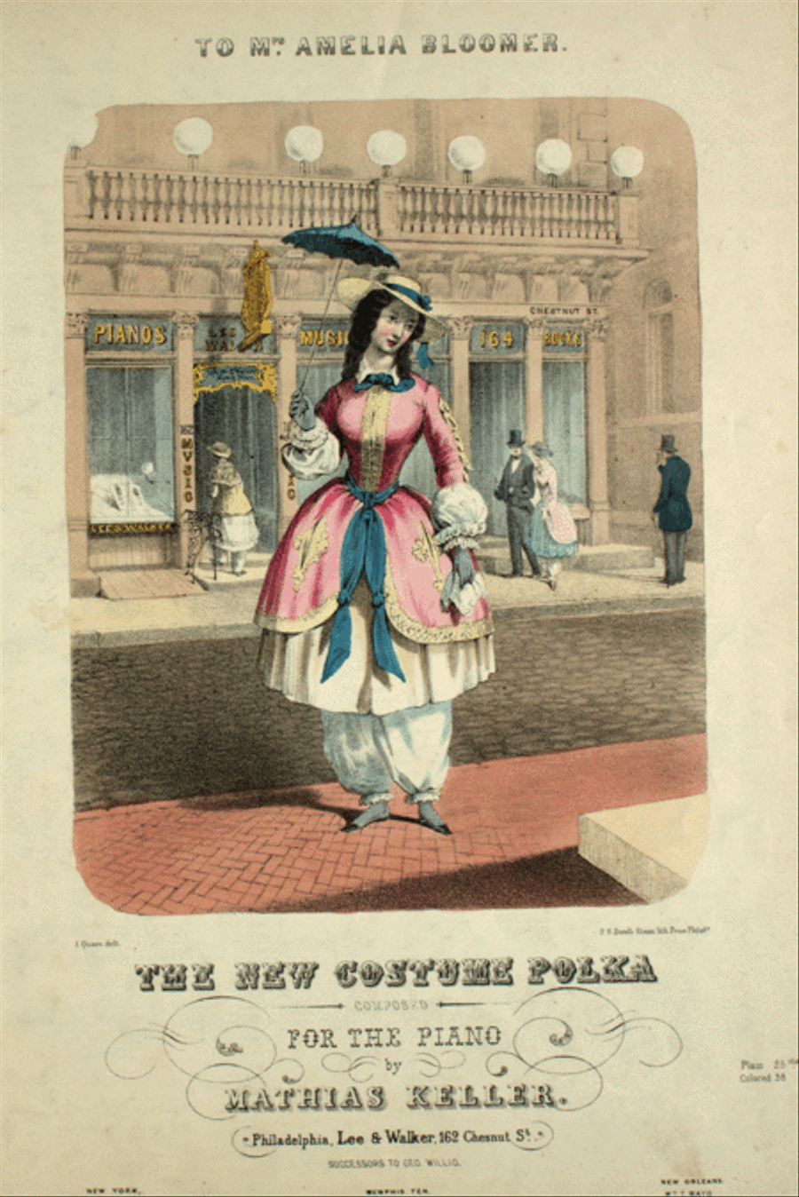 The New Costume Polka Piano Solo scores gallery preview page 1