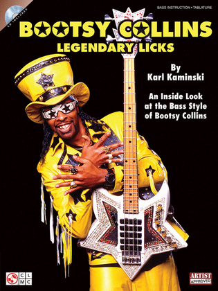 Book cover for Bootsy Collins Legendary Licks