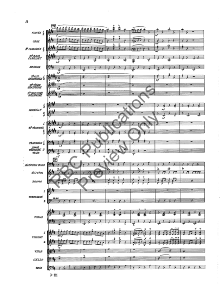 Wildwood Flower Full Orchestra scores gallery preview page 17