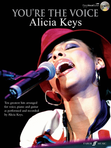 Youre The Voice Alicia Keys (Piano / Vocal / Guitar)/CD