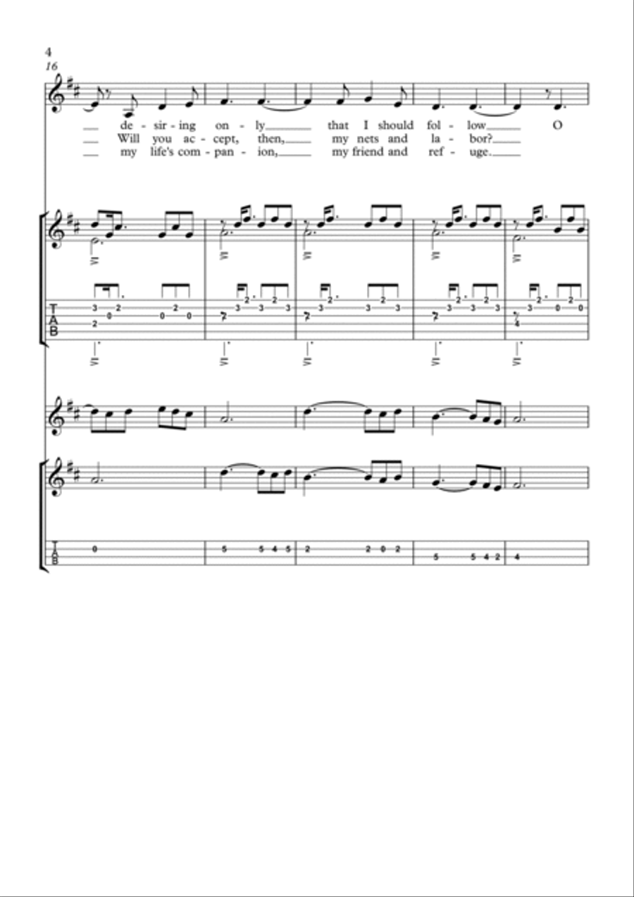 Lord, You Have Come Acoustic Guitar scores gallery preview page 4