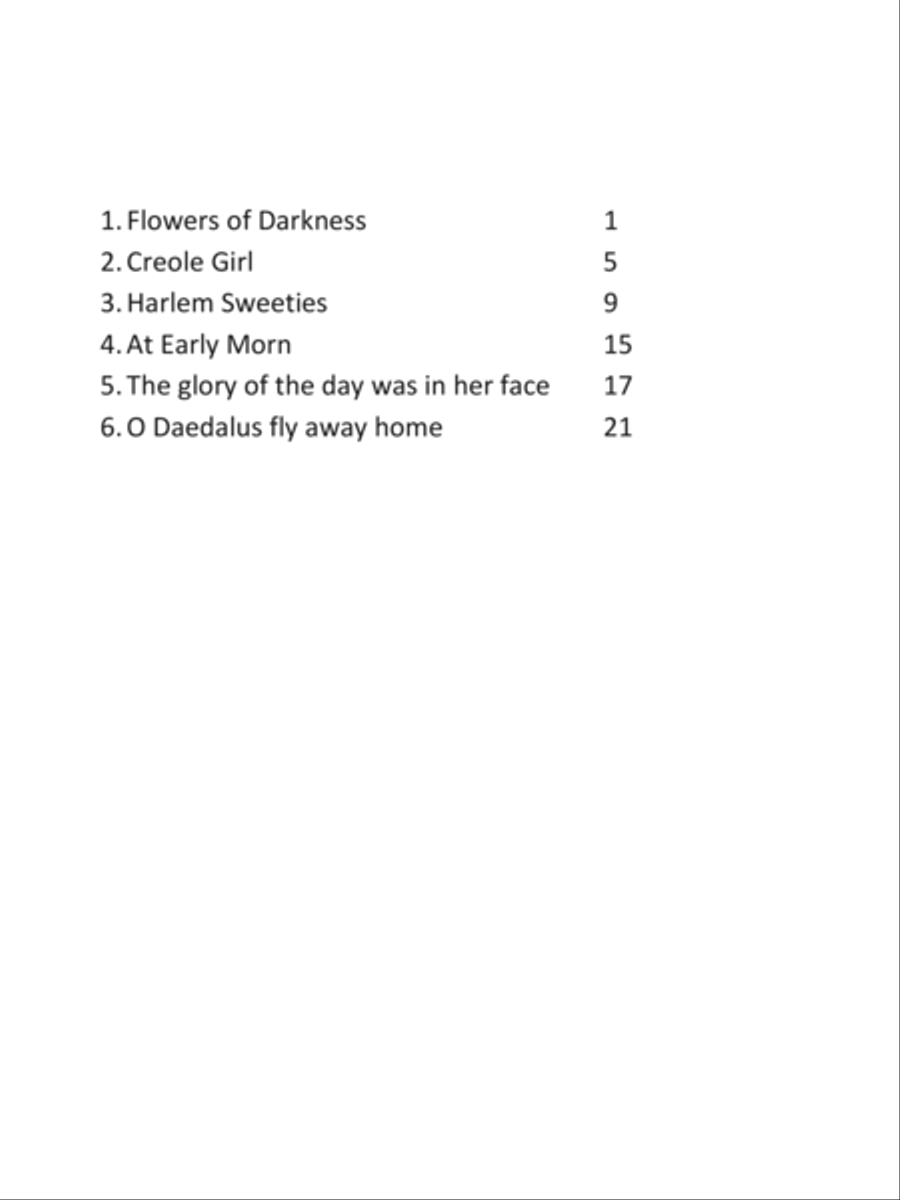 [Moore] Flowers of Darkness Tenor Voice scores gallery preview page 3