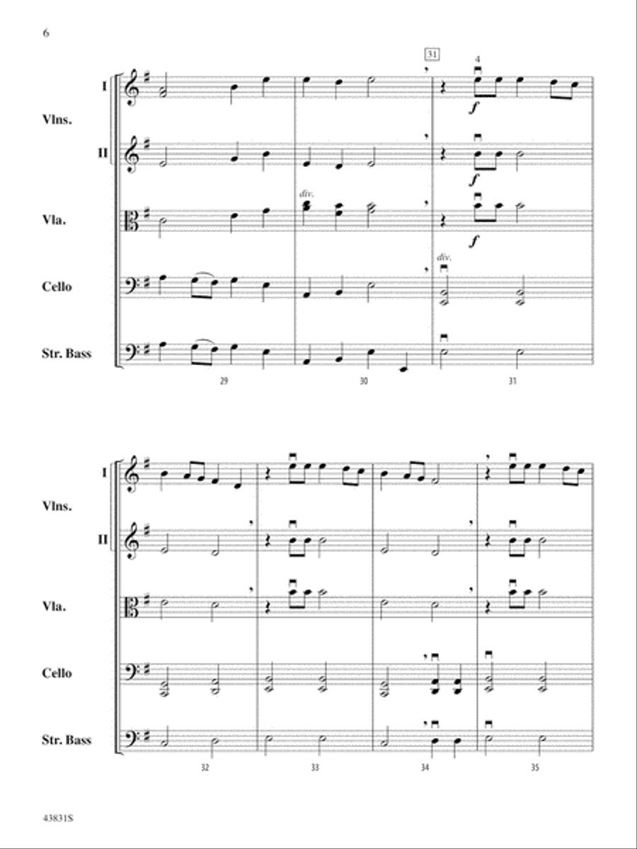 Dinosaur Dig: Score String Orchestra scores gallery preview page 6