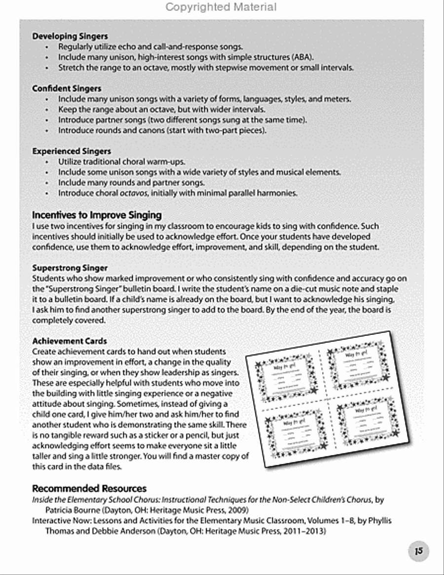 Sing, Drum, Play, and Strum Percussion scores gallery preview page 13
