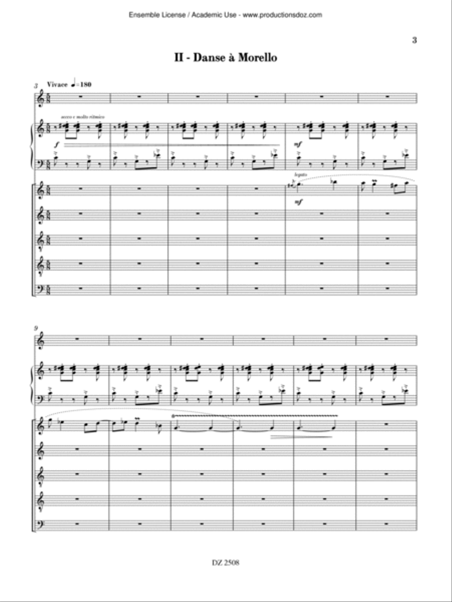 Concerto da Tolosa Concerto da Tolosa Orchestra scores gallery preview page 3