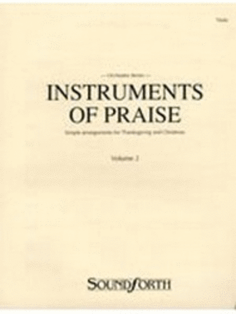 Instruments of Praise, Vol. 2: Trombone/Euphonium - Insert only