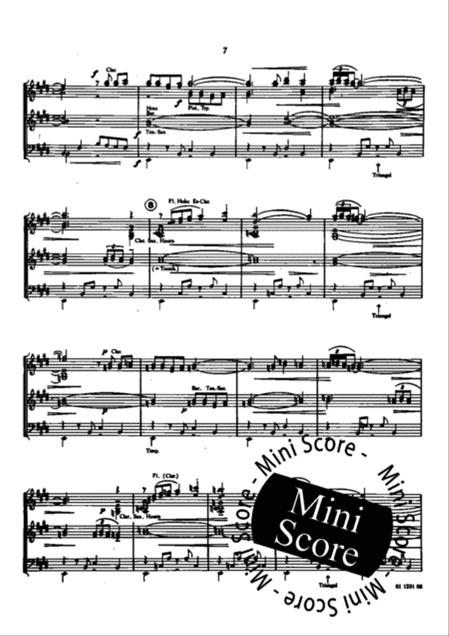 Spanish Suite Concert Band scores gallery preview page 11