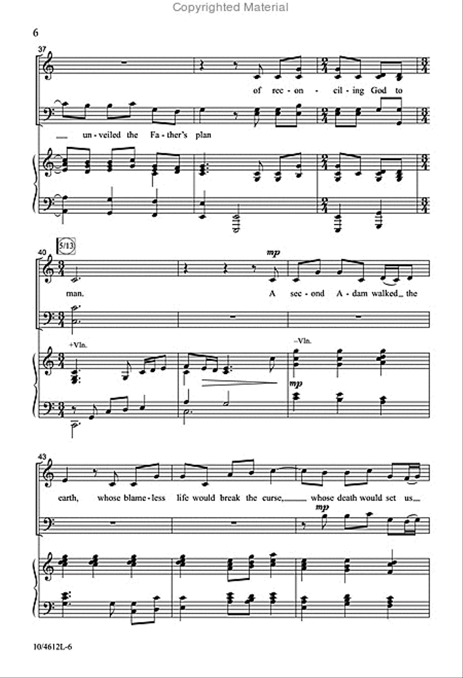 Creation Sings Creation Sings 4-Part scores gallery preview page 6