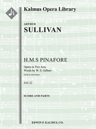 Book cover for HMS Pinafore