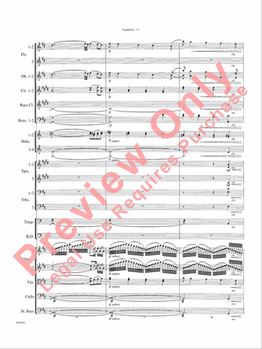 Toccata Full Orchestra scores gallery preview page 20