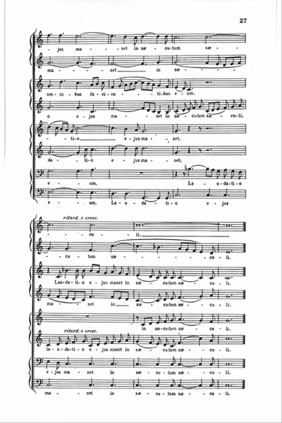 Six Latin Hymns (Collection) 4-Part scores gallery preview page 8