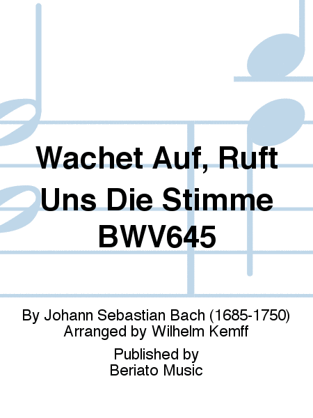 Choralvorspiel BWV 645