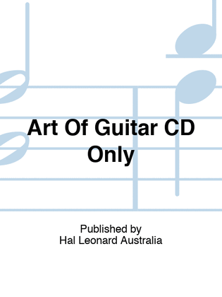 Art Of Guitar CD Only