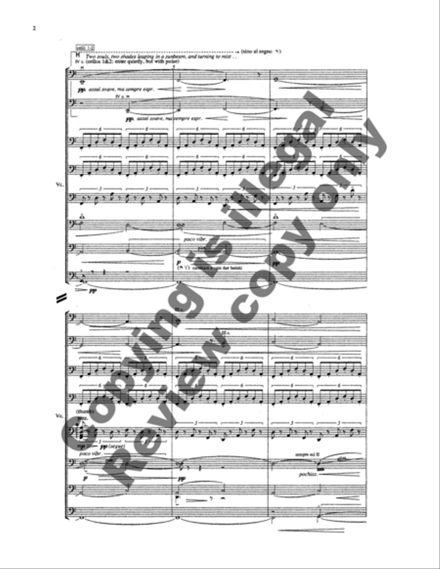 So fades a summer cloud away (Full Score) Choir scores gallery preview page 19