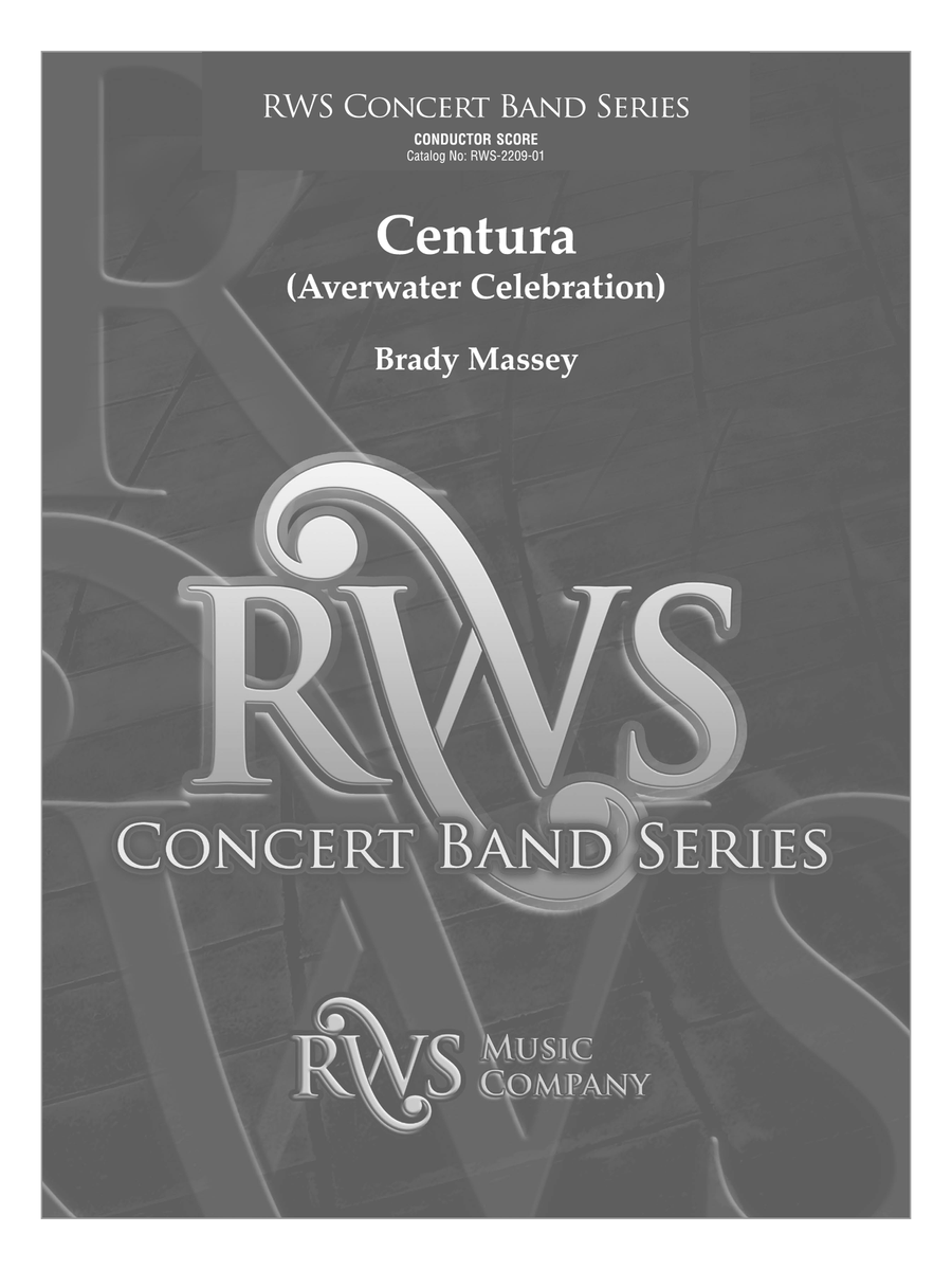 Centura - Averwater Celebration: Score Concert Band scores gallery preview page 1