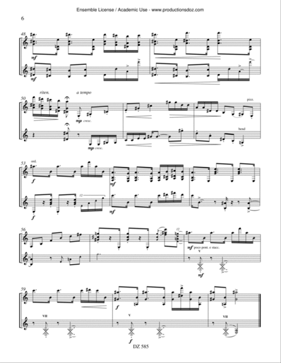 Triplex Triplex Classical Guitar scores gallery preview page 6