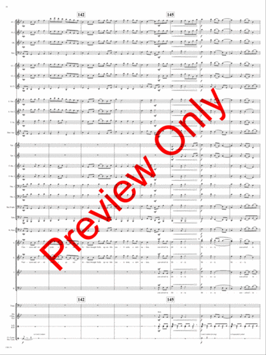 We the People of the United States Choir scores gallery preview page 21