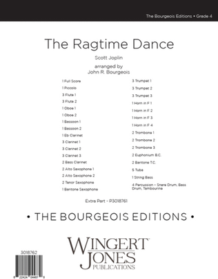 The Ragtime Dance - Full Score