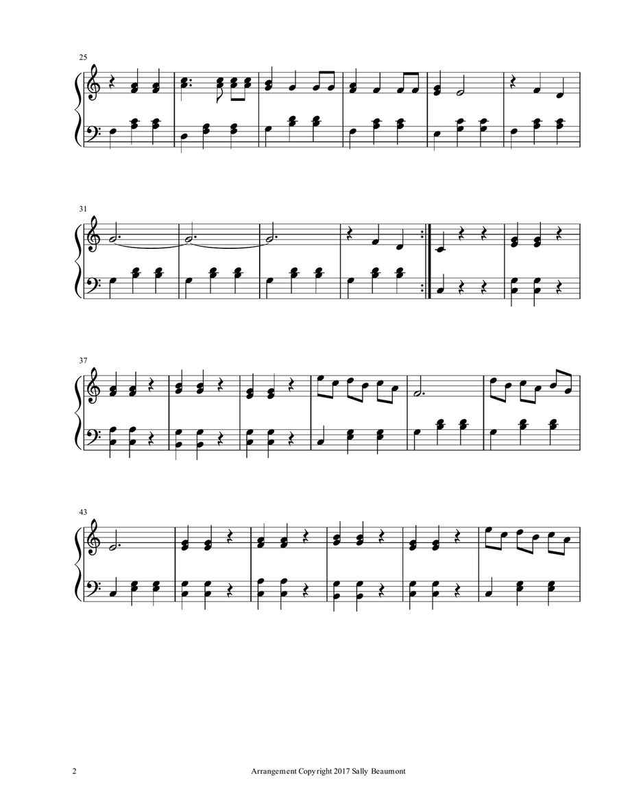 Alma Llanera - Venezuelan Tune - Solo Harp Harp scores gallery preview page 2
