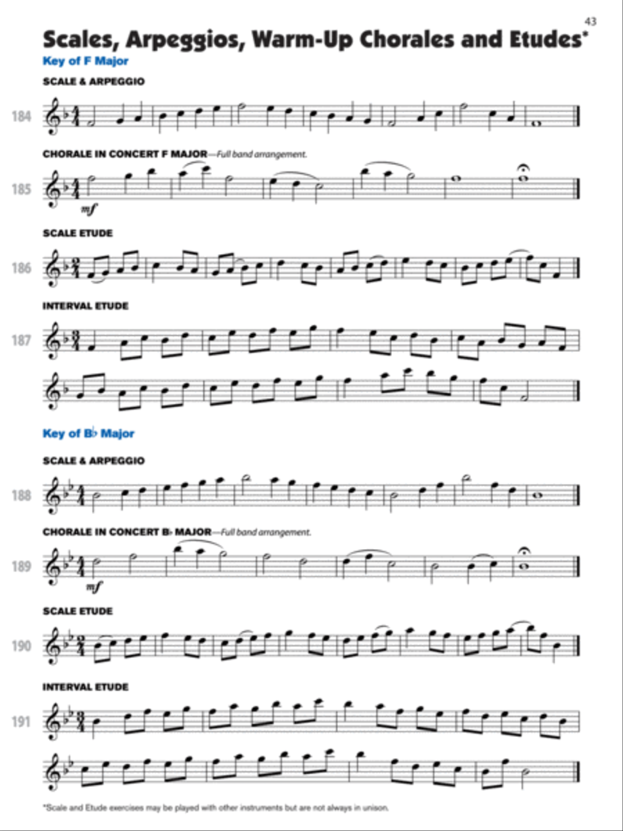Sound Innovations for Concert Band, Book 1 Concert Band Methods scores gallery preview page 7