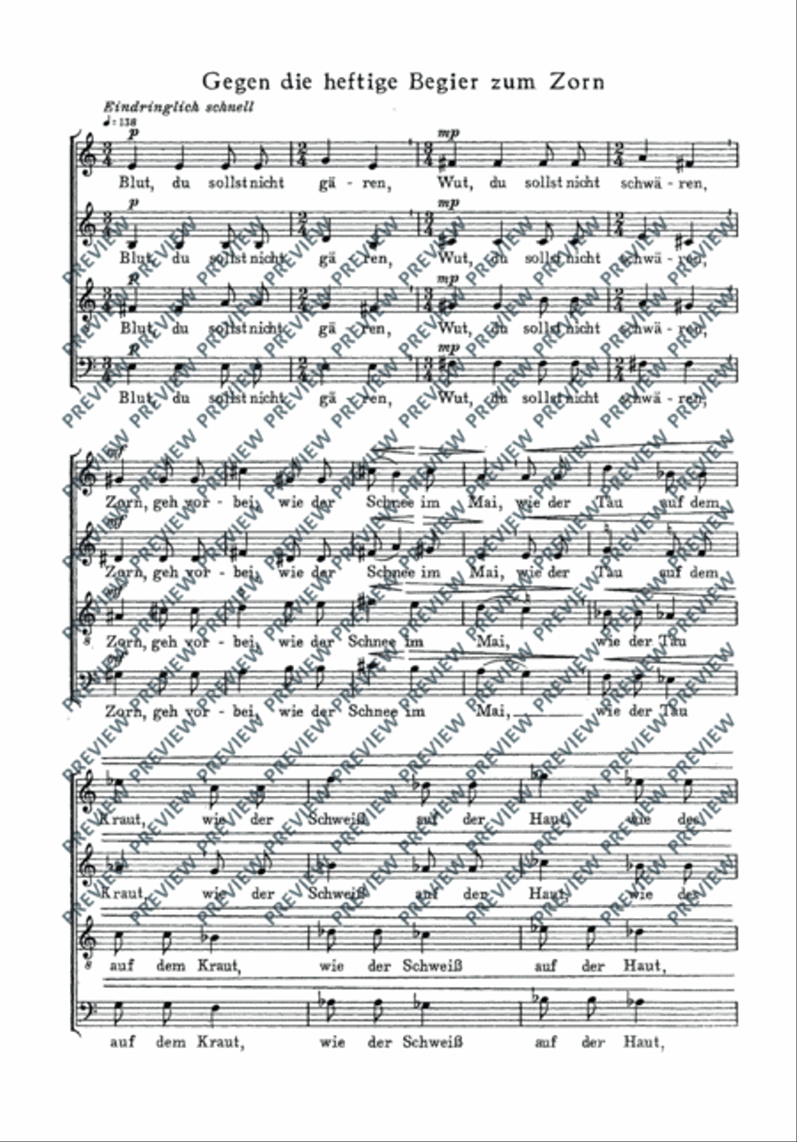 Magic and blessing Magic and blessing 4-Part scores gallery preview page 15