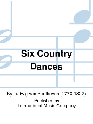 Book cover for Six Country Dances