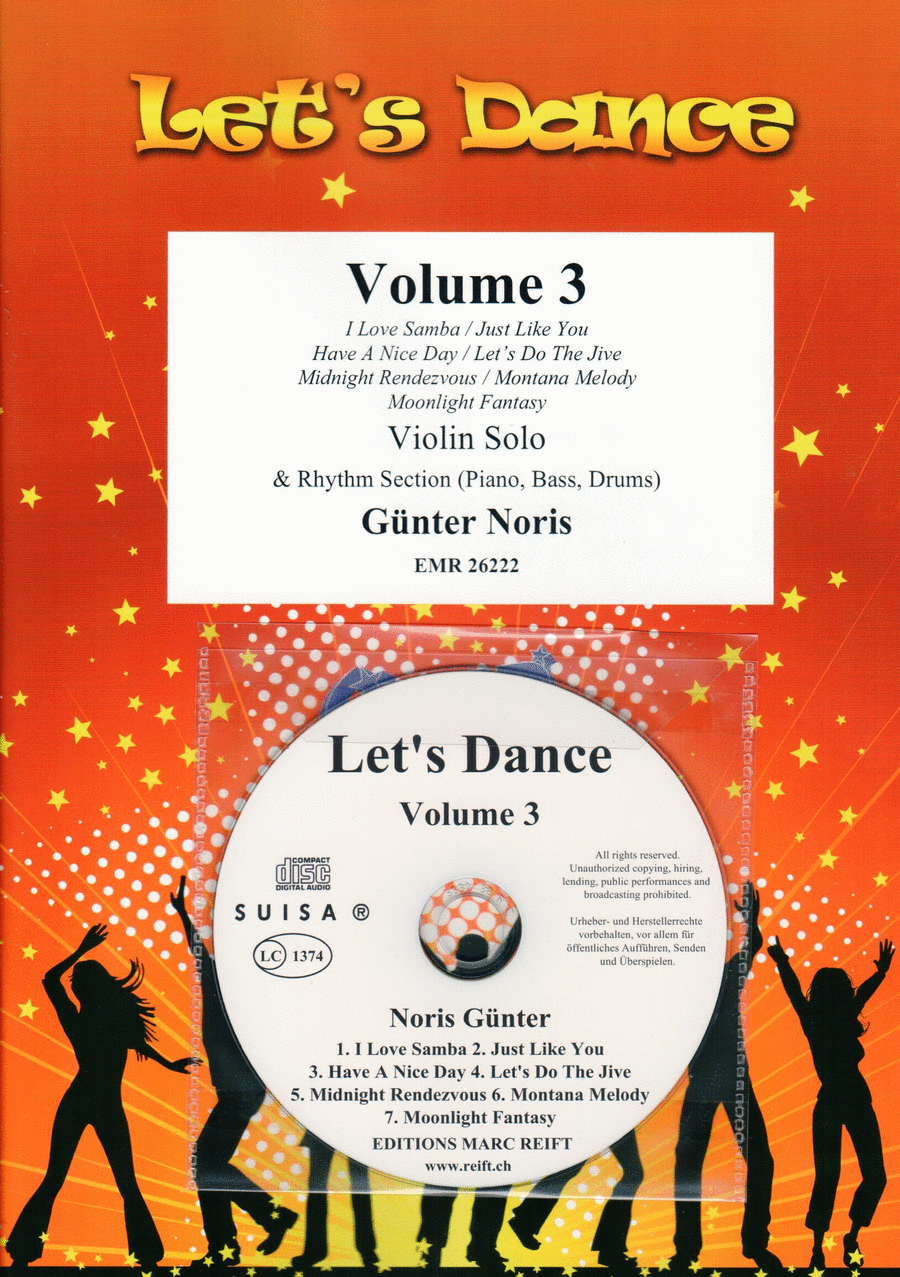 Let's Dance Volume 3 Violin scores gallery preview page 1