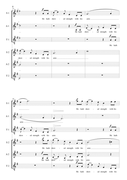 Magnificat and Nunc Dimittis (mixed voices double choir) (Canticula Ursae Minoris) image number null