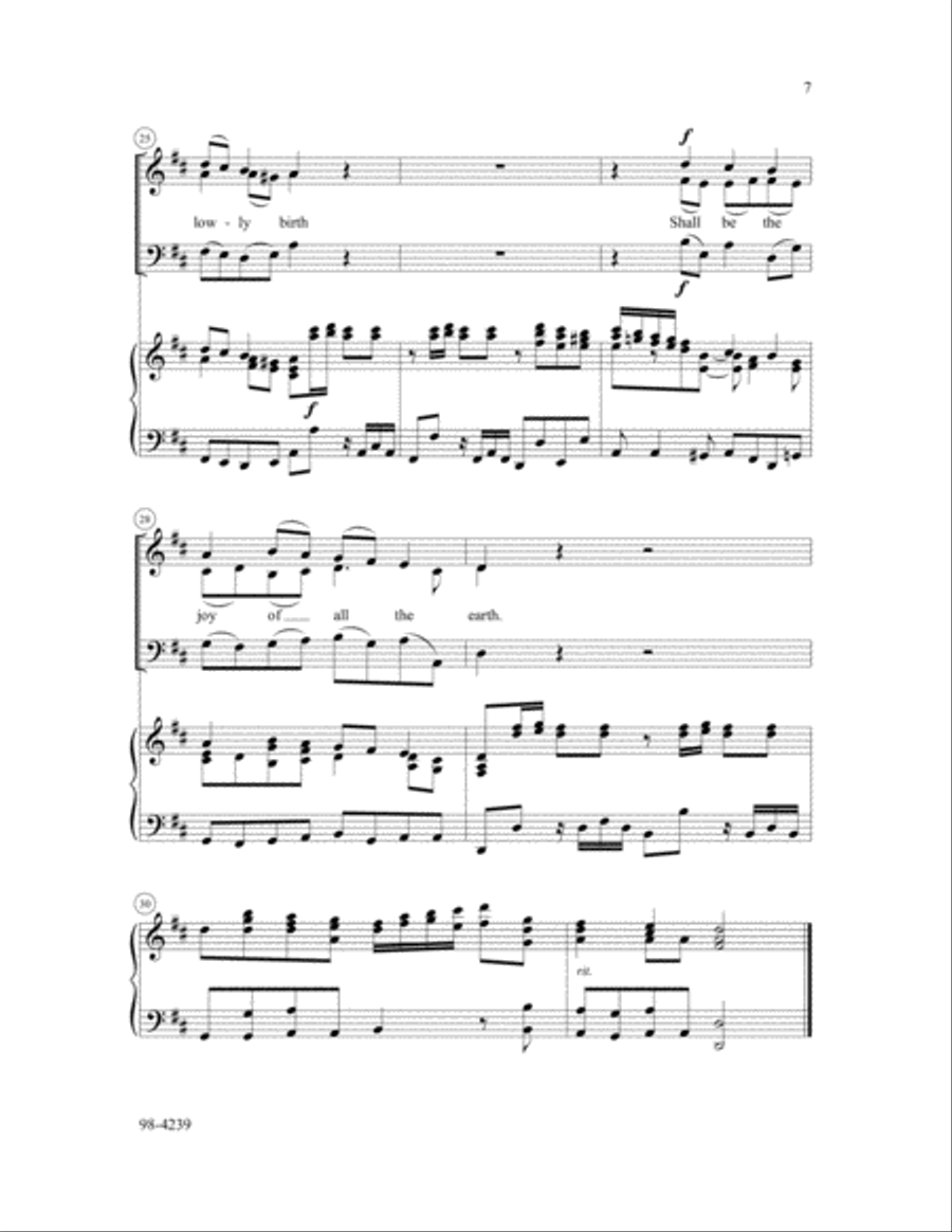 From Heaven Above to Earth I Come (Bach/Leavitt) 3-Part scores gallery preview page 4