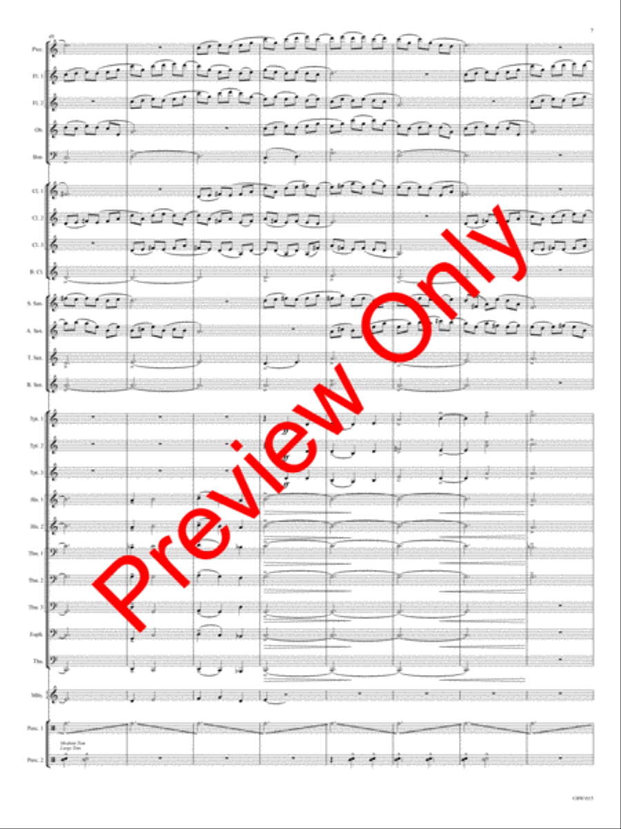 Flying Concert Band scores gallery preview page 10