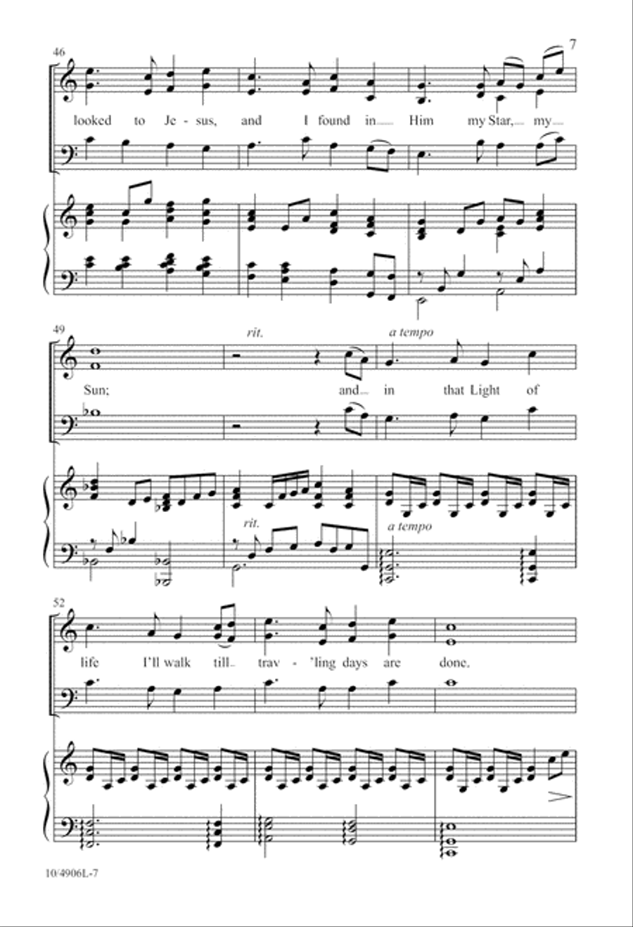 Come to Me and Rest 3-Part scores gallery preview page 7